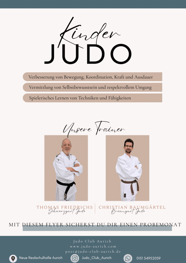Flyer Judo-Kids Seite 2