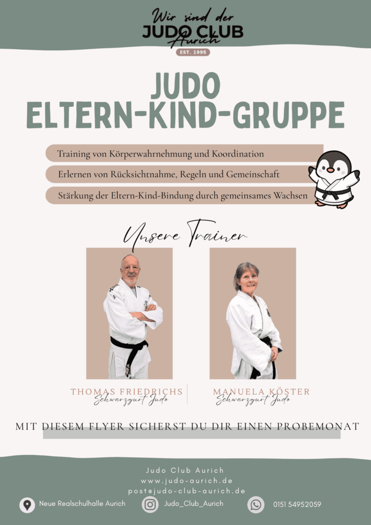 Judo Eltern-Kind-Gruppe Aurich