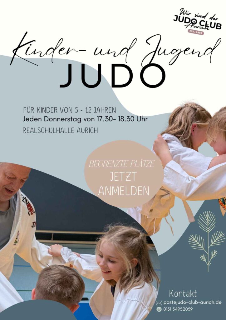 Judo für Kinder und Jugendliche in Aurich